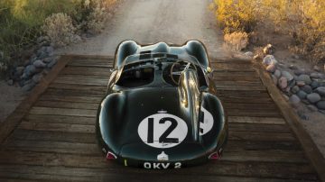 1954 Jaguar D-Type Works Above