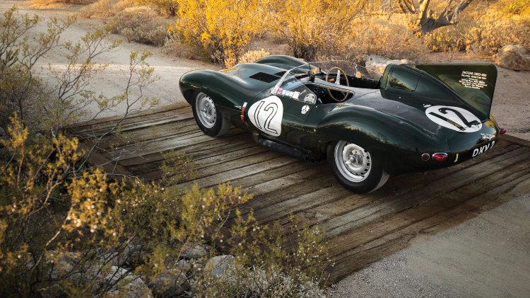 1954 Jaguar D-Type Works Rear Quarter