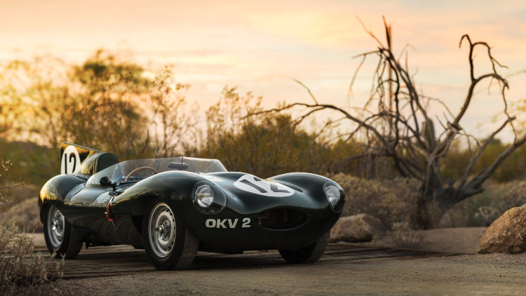 1954 Jaguar D-Type Works, OKV2