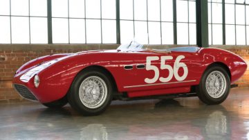 1953 Ferrari 166 MM Spider side