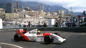 1993 McLaren in Monaco