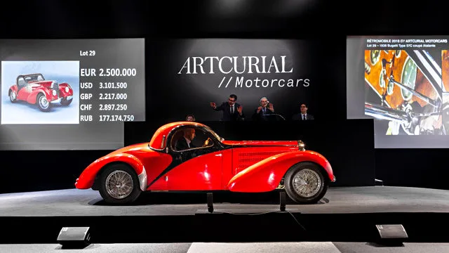 1938 Bugatti 57C Atalante Coupe SOLD