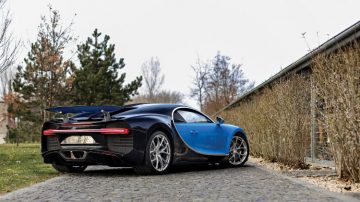 2017 Bugatti Chiron rear