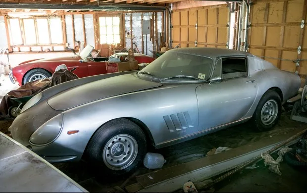 Sale Barn Find Ferrari and Shelby