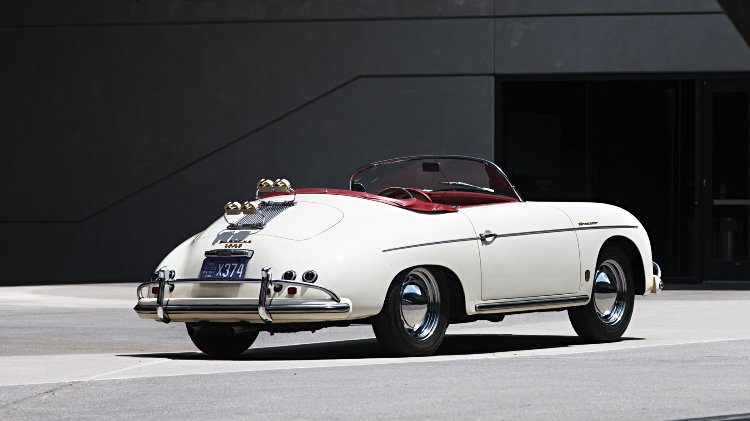 1956 Porsche 356 A 1600 S Speedster Rear Quarter