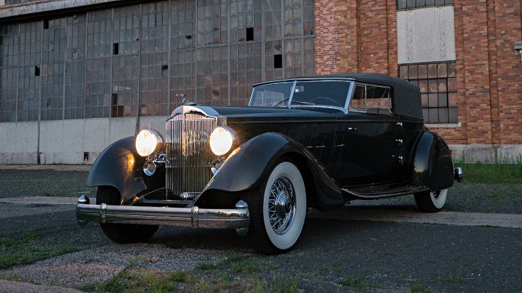 1934 Packard Twelve Individual Custom Convertible Victoria