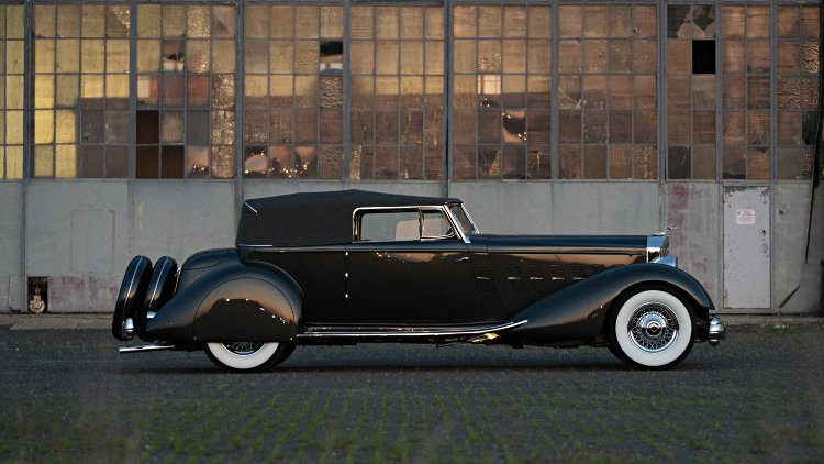 1934 Packard Twelve Individual Custom Convertible Victoria