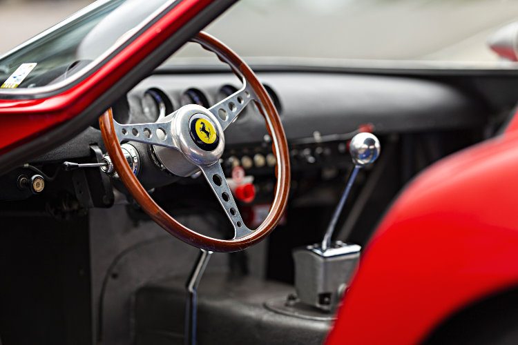 1962 Ferrari 250 GTO, chassis 3413 GT interior