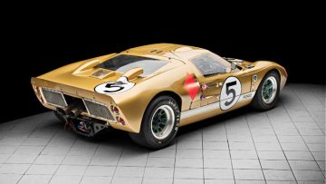 1966 Ford GT40 From Rear
