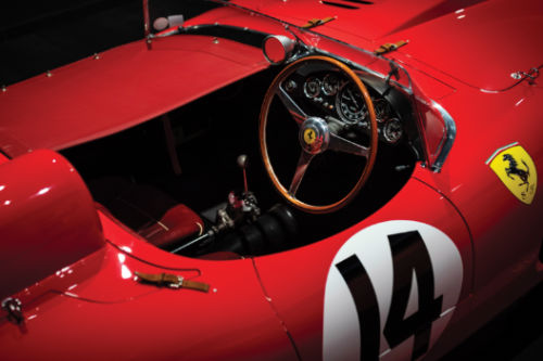 1956 Ferrari 290 MM Cockpit