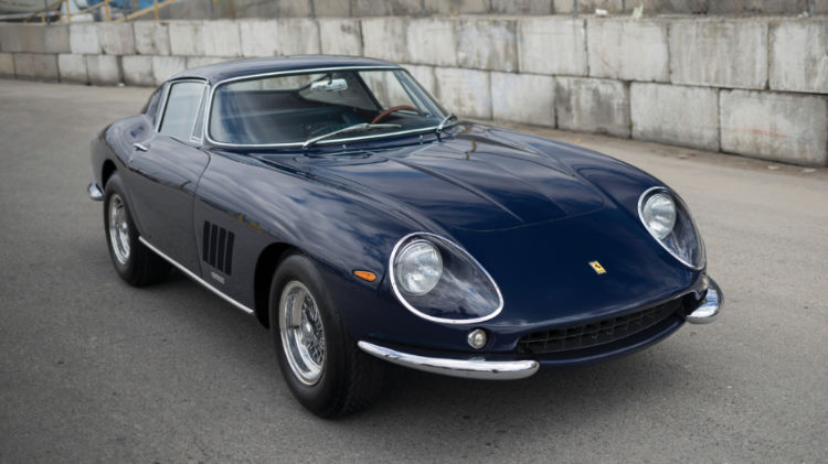 Blue 1967 Ferrari 275 GTB/4