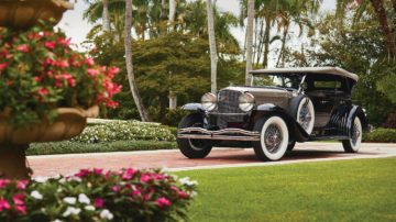 1930 Duesenberg Model J ‘Sweep Panel’ Dual-Cowl Phaeton by LeBaron (Rafael Martin © 2018 Courtesy of RM Sotheby’s)
