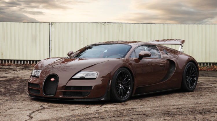 Brown 2012 Bugatti Veyron 16.4 Super Sport