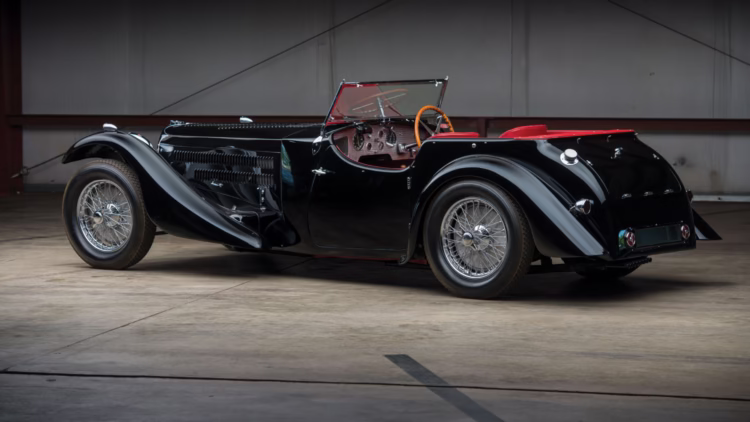 1937 Bugatti SC Tourer by Corsica rear Quarter