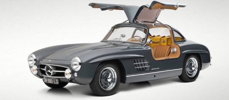 1955 Mercedes-Benz 300 SL Gullwing Coupé sold for €1,207,500