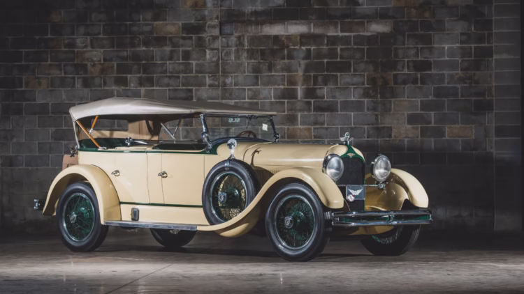 1927 Duesenberg Model X Dual-Cowl Phaeton, engine no. X3
