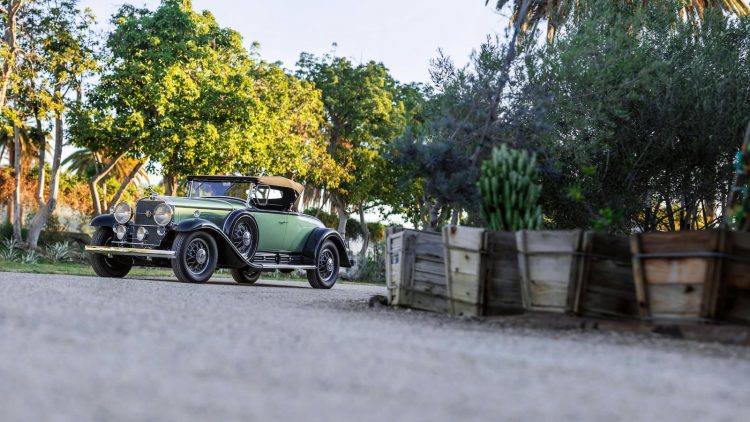 A 1930 Cadillac Series 452 V-16 Roadster sold for $1,187,500 as the top result of the Bonhams Amelia Island 2019