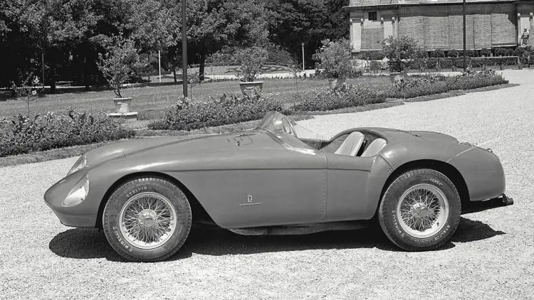 Chassis no. 0448 MD as seen in official Pinin Farina press photographs (Courtesy of Ferrari S.p.A.)