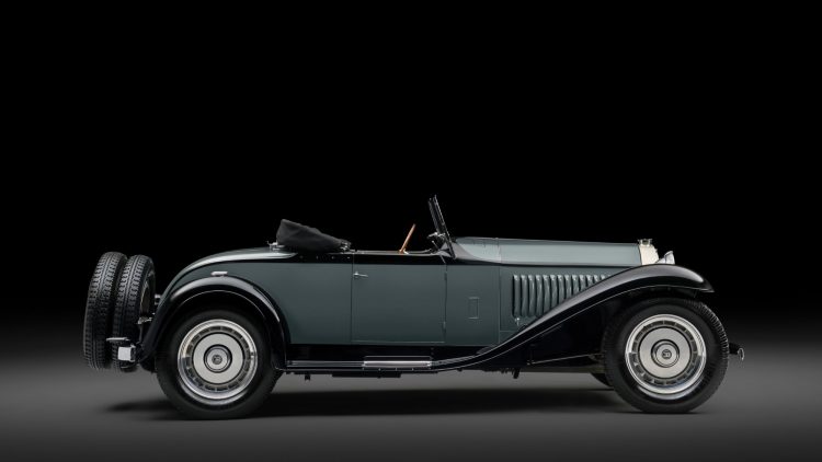 1931 Bugatti Type 50 Roadster Profile