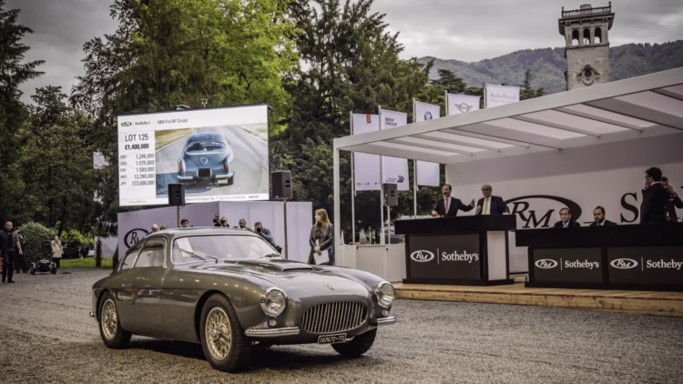 1955 Fiat 8V Coupé by Zagato