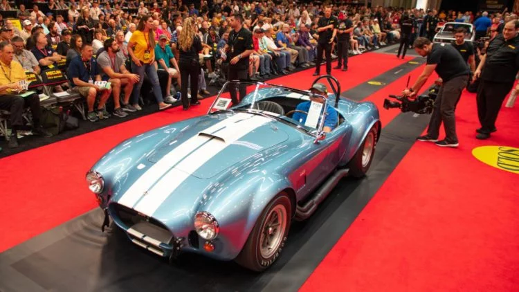 The 1967 Shelby 427 S/C Cobra Roadster, chassis CSX3042, at auction