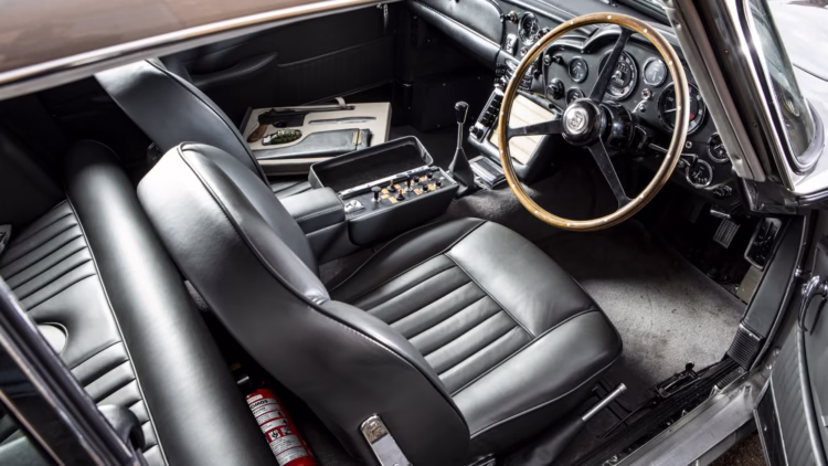 1965 Aston Martin DB5 James Bond Interior
