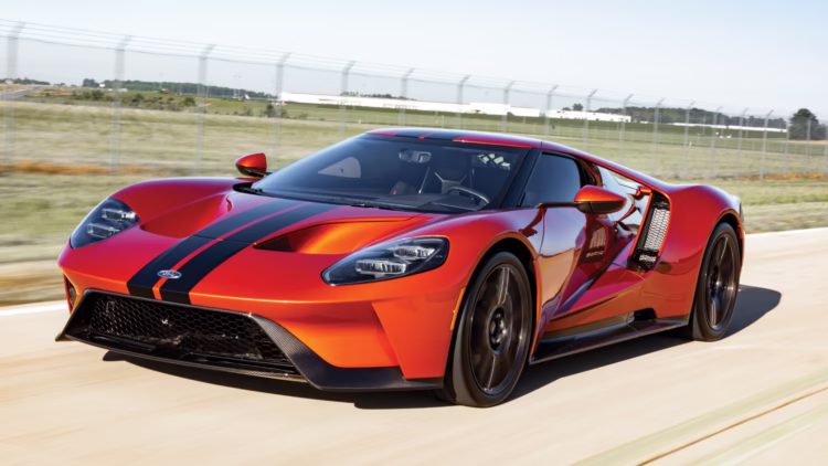 Beryllium Orange 2017 Ford GT