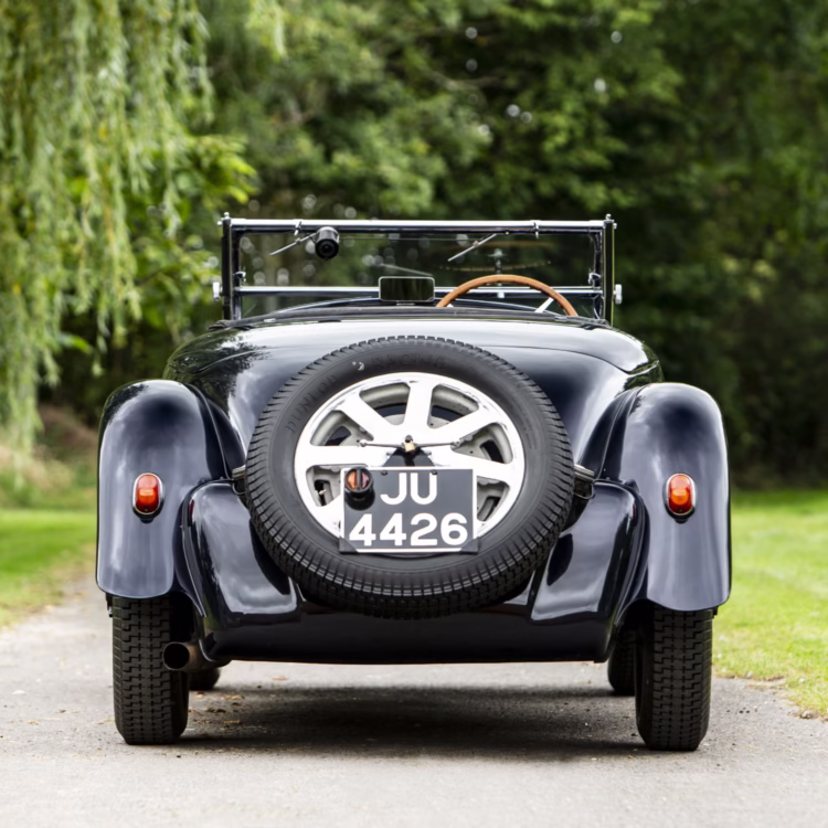 1932 Bugatti Type 55 by Figoni rear