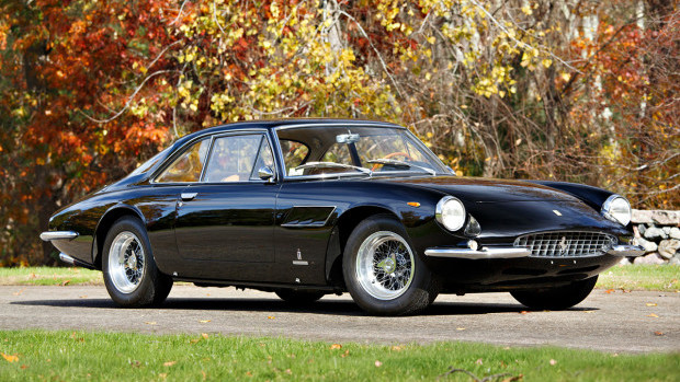 Black 1965 Ferrari 500 Superfast