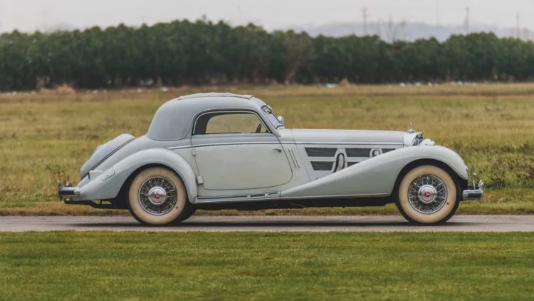 1937 Mercedes Benz 540 K Coupe Profile