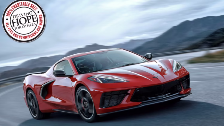 2020 Corvette VIN 001 Charity Lot at Barrett-Jackson Scottsdale 2020