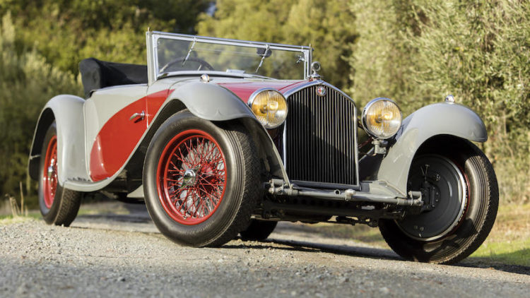 1932 Alfa Romeo 8C 2300 Figoni Cabriolet Décapotable on offer at Bonhams Scottsdale 2020