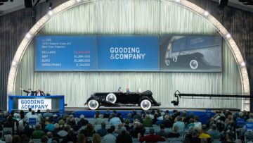 1932 Hispano-Suiza J12 Dual Cowl Phaeton - a top result at Gooding Scottsdalde 2020