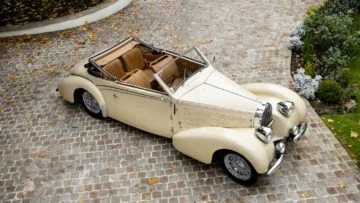 1939 Bugatti Type 57C 'Stelvio' cabriolet on offer at Bonhams Paris 2020 Sale