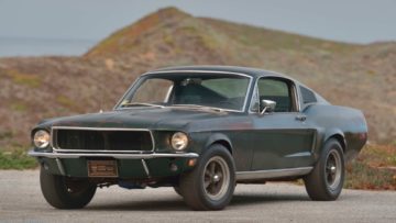 The 1968 Ford Mustang GT "Bullitt" set a new model record when it sold for $3,740,000 at the Mecum Kissimmee 2020 collector car auction. The most-expensive Mustang car ever sold at public auction.