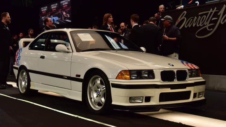 1995 BMW M3 Lightweight sold at Barrett-Jackson Scottsdale 2020