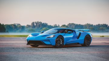 Blue 2017 Ford GT on offer at RM Sotheby's Arizona Auction 2020