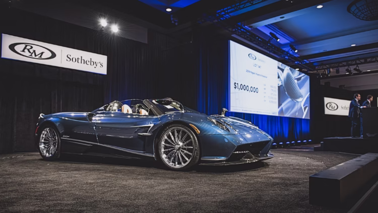 2018 Pagani Huayra Roadster sold at RM Sotheby's Arizona 2020 sale