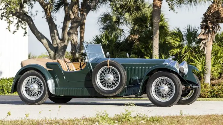 Green 1931 Invicta 4½-Liter S-Type Low Chassis Tourer on offer at Bonhams Amelia Island Sale 2020