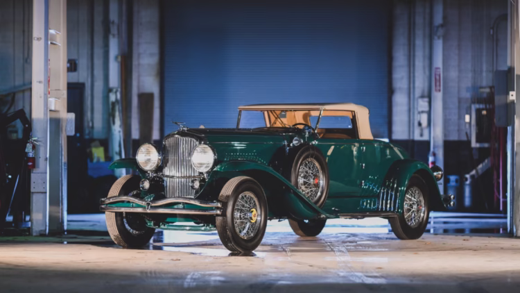 1932 Duesenberg Model J Convertible Coupe by Murphyon offer at RM Sotheby's Amelia Island 2020 Sale