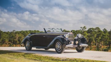 1938 Bugatti Type 57 Cabriolet by D’Ieteren on offer at RM Sotheby's Amelia Island 2020 Sale
