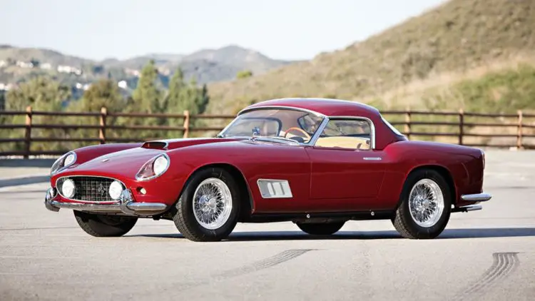 1958 Ferrari 250 GT LWB California Spider on offer at Gooding Amelia Island 2020