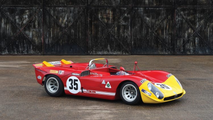 1969 Alfa Romeo Tipo 33/3 on offer at RM Sotheby's Monaco Sale 2020