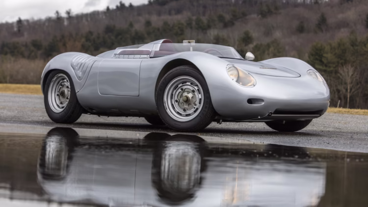 1959 Porsche 718 RSK Spyder on offer at Bonhams Greenwich 2020