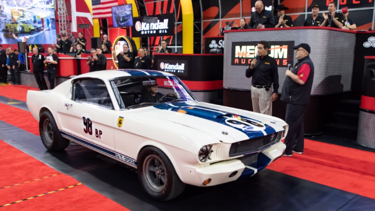1965 Shelby GTR350R Competition Model on offer at Mecum Indy 2020