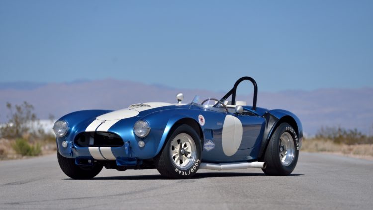 1964 SHELBY 289 INDEPENDENT COMPETITION COBRA on offer at Mecum Indy 2020