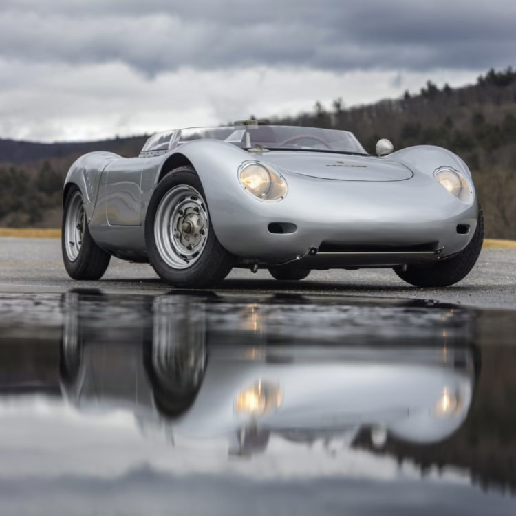 1959 Porsche 718 RSK Spyder at Bonhams Quail Lodge 2020
