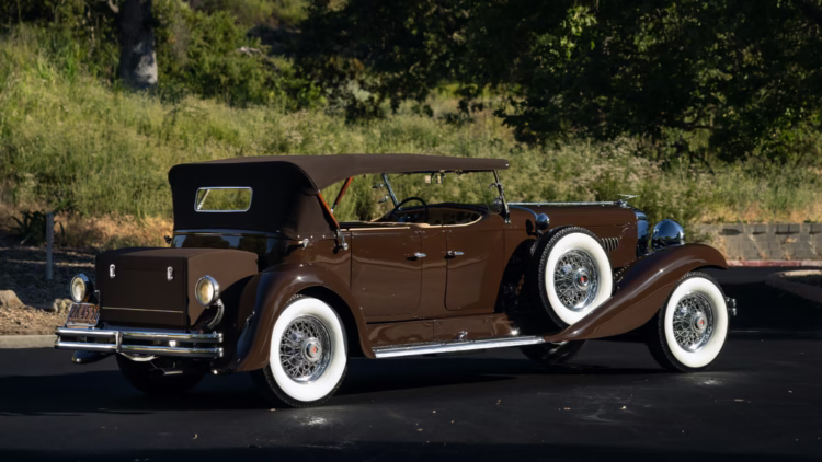 1936 Duesenberg Model J Tourster at RM Sotheby's Auburn Fall Sale 2020