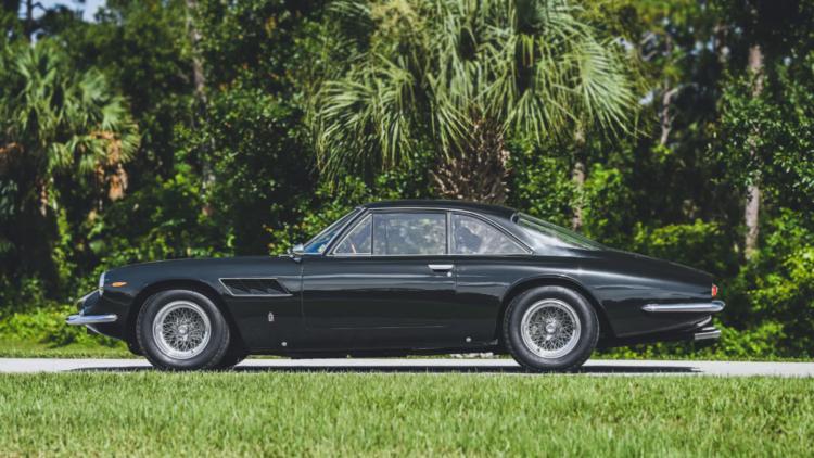 Black 1965 Ferrari 500 Superfast on offer in the RM Sotheby's Online Only Shift / Monterey 2020 Sale