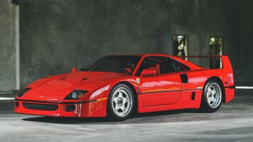 1991 Ferrari F40 (Est. $1,250,000 - $1,500,000) on offer in the RM Sotheby's Online Only Shift / Monterey 2020 Sale
